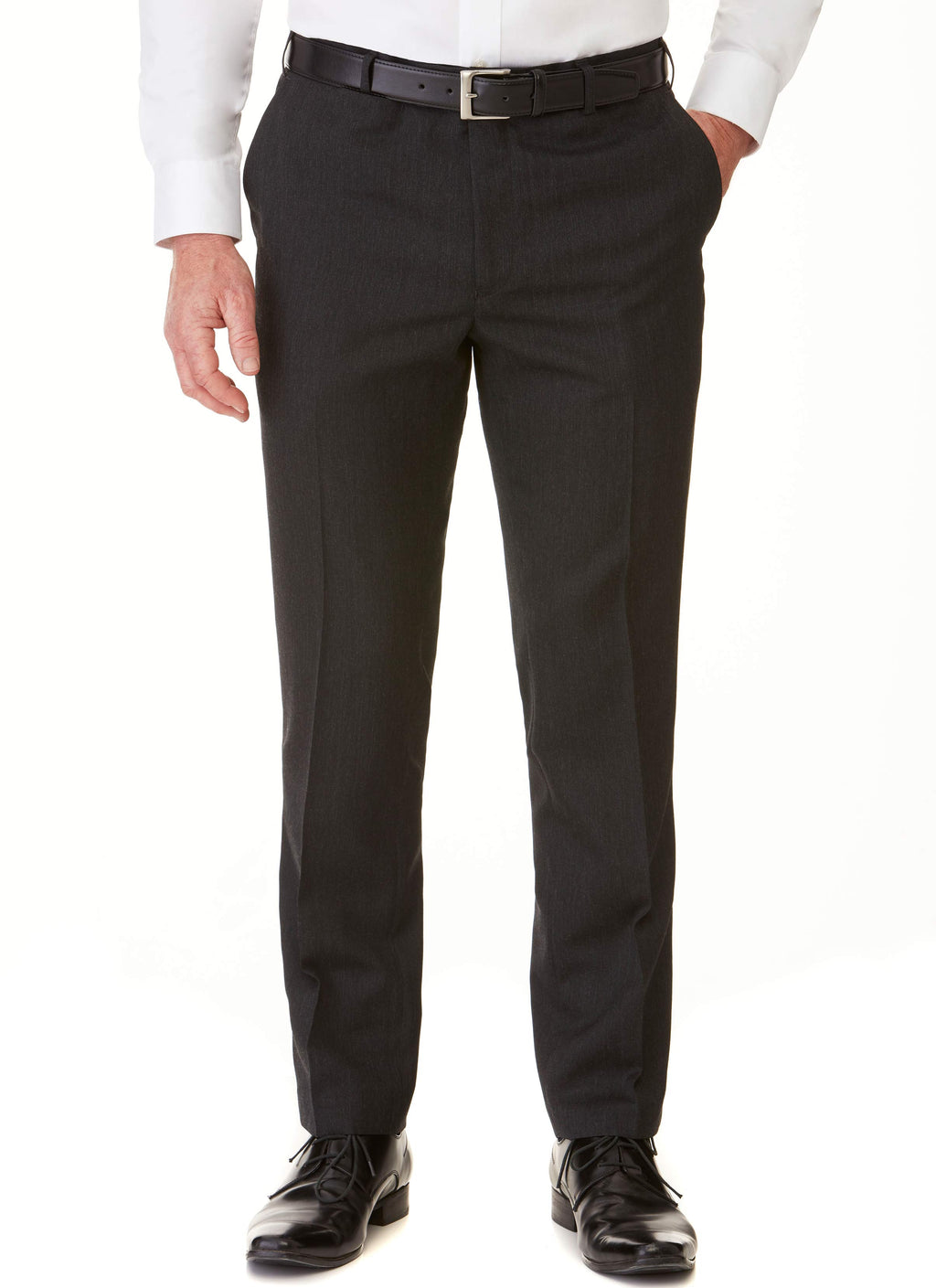 BARRABOOL CONTEMPORARY FIT TROUSERS - CHARCOAL