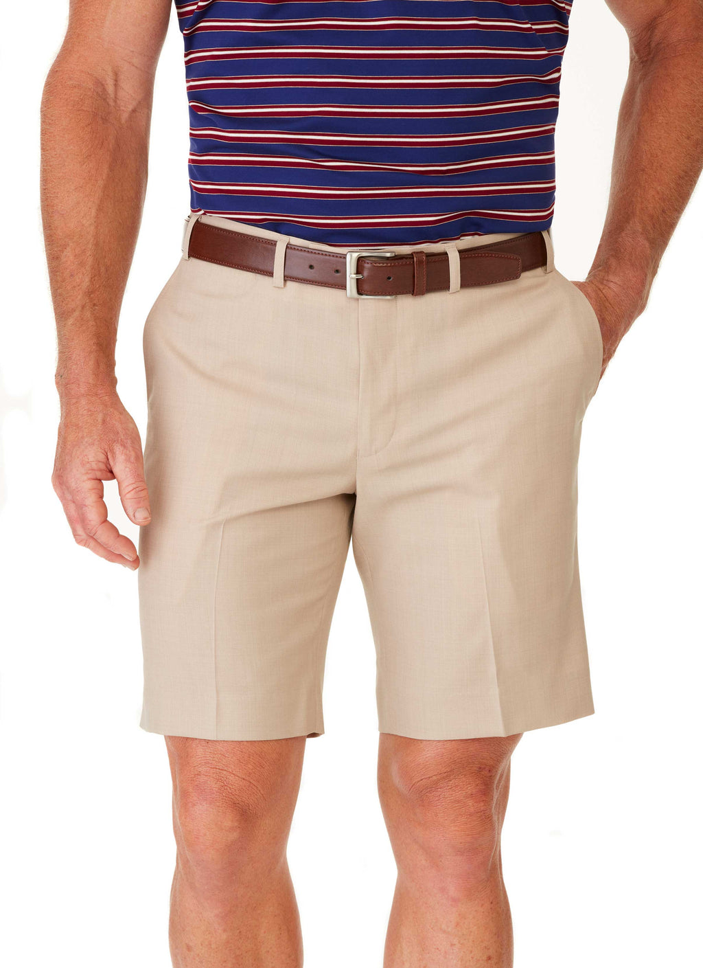 CAIRNS FLAT FRONT BONE FLEXIWAIST SHORT