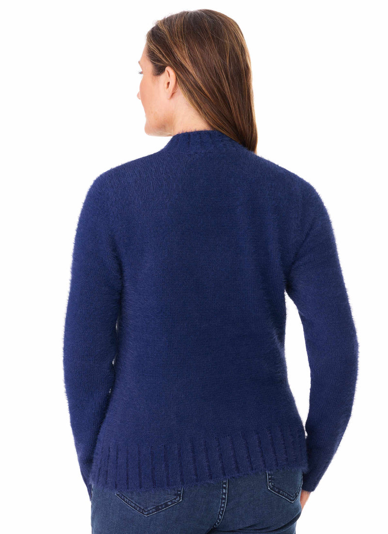 CHARRYVILLE CREW PULLOVER - DENIM