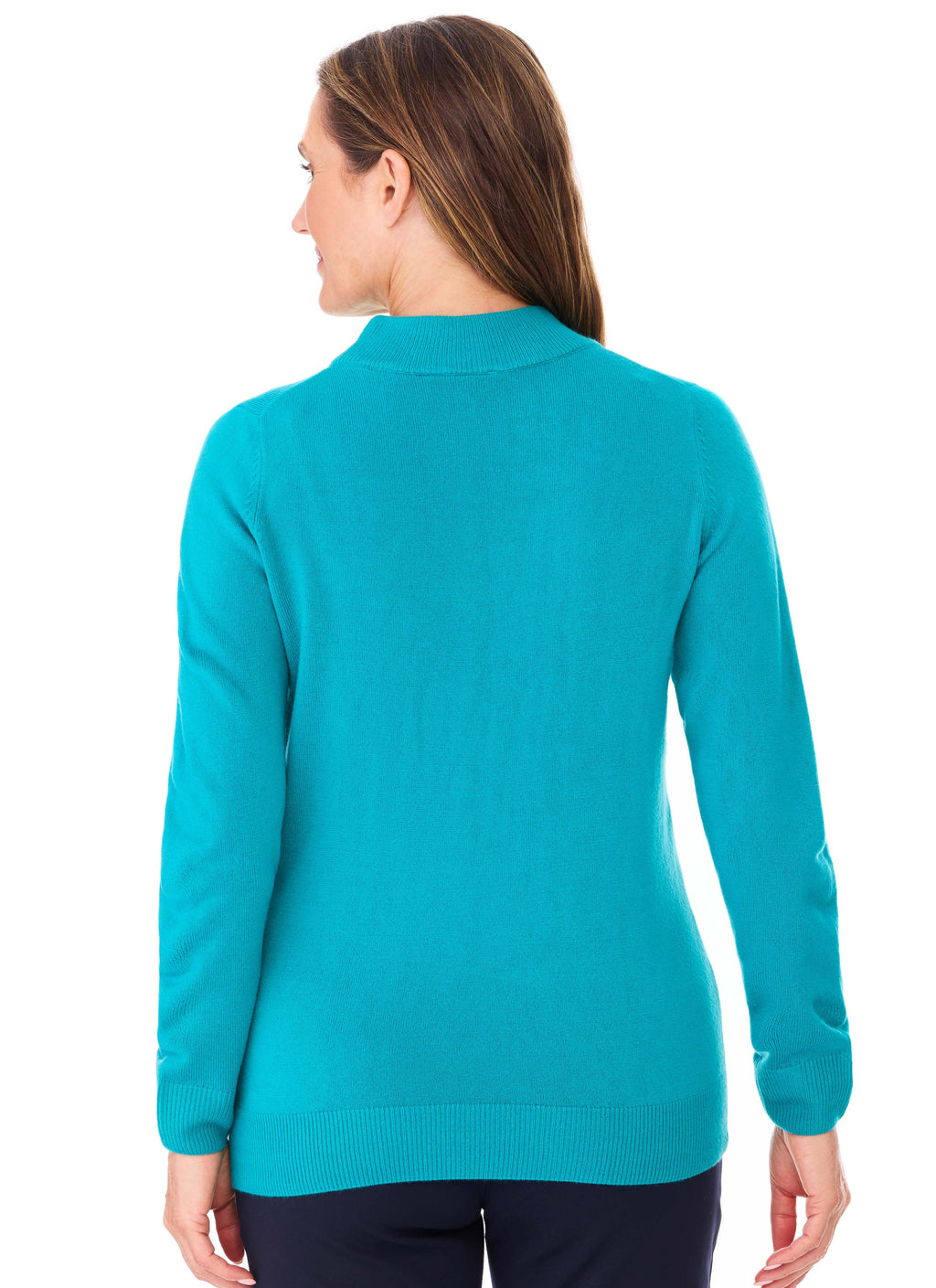 COOMA HIGH CREW PULLOVER - MARINE