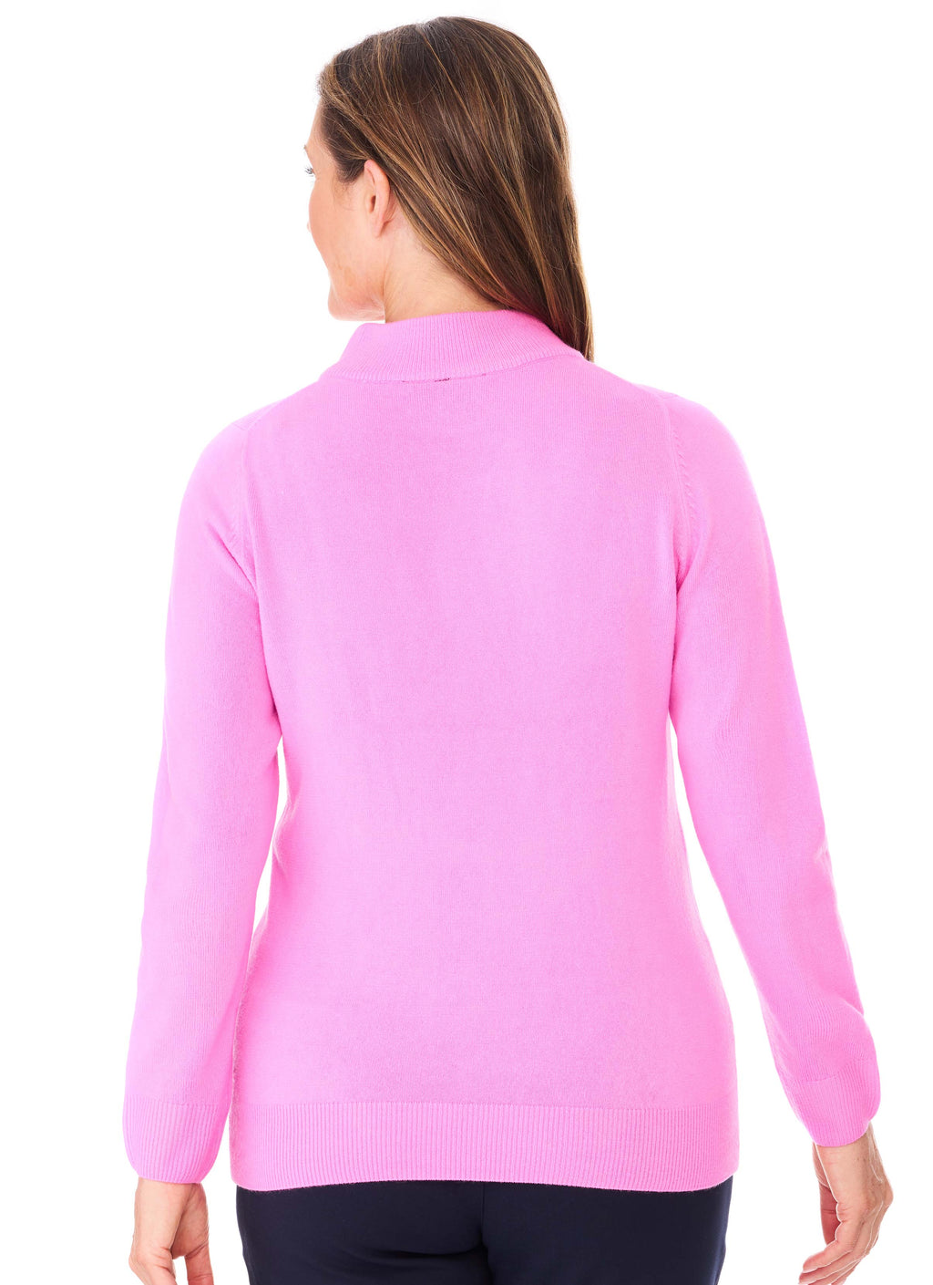 COOMA HIGH CREW PULLOVER - PINK