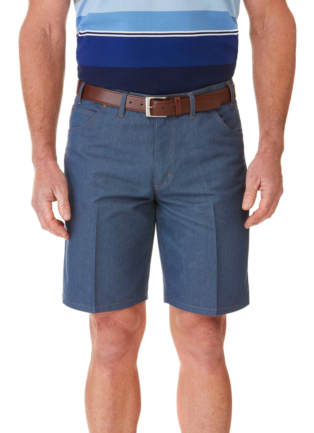 FLETCHER JEAN SHORT - BLUE