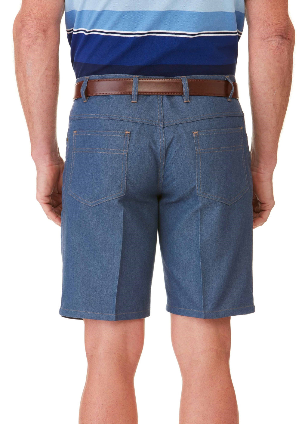 FLETCHER JEAN SHORT - BLUE