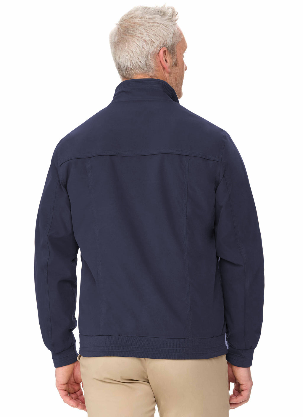 MARCO - NAVY ZIP JACKET