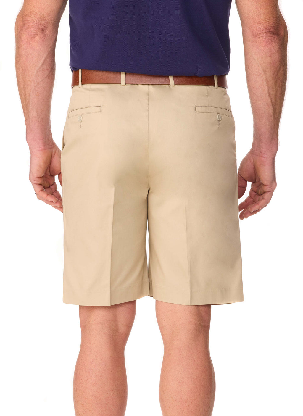 RIVERGLEN FLEXIWAIST PLEATED SHORT - SAND