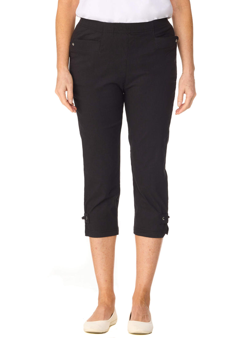 TARA 3/4 PANT - BLACK