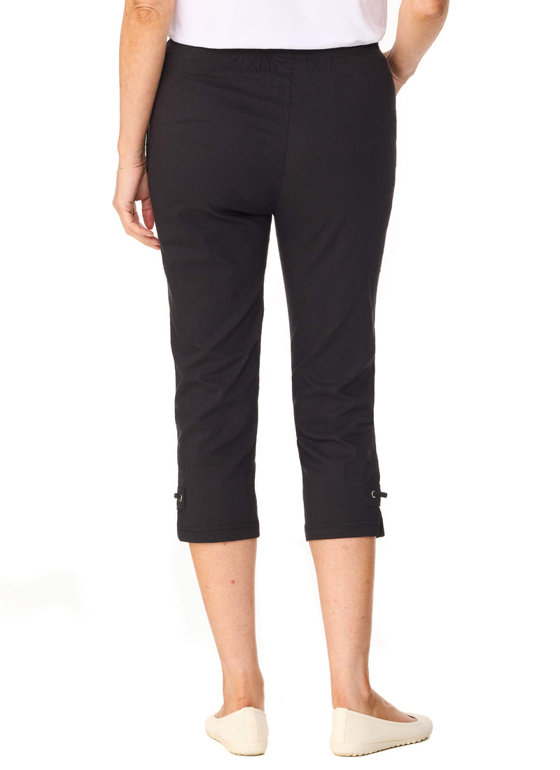 TARA 3/4 PANT - BLACK