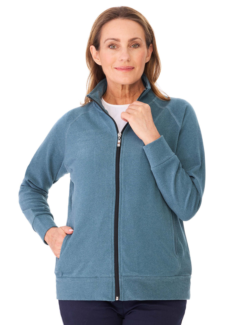 WANILLA ZIP JACKET - OASIS