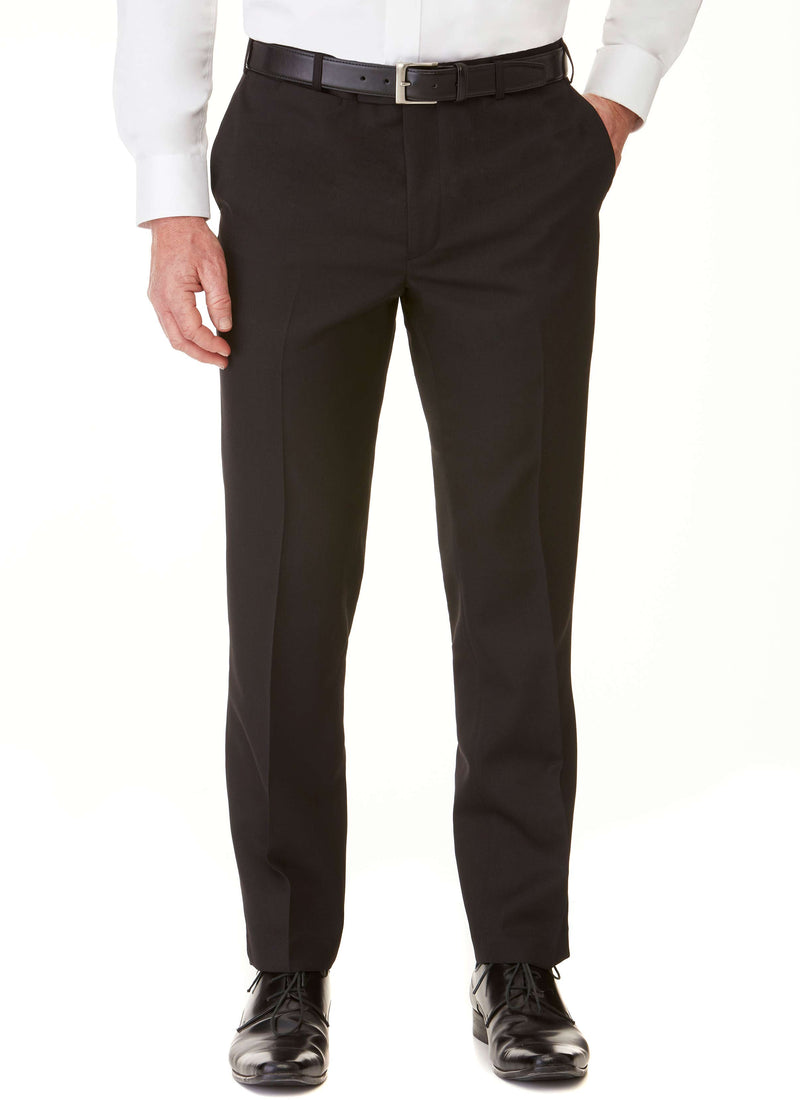 BARRABOOL CONTEMPORARY FIT TROUSERS - BLACK