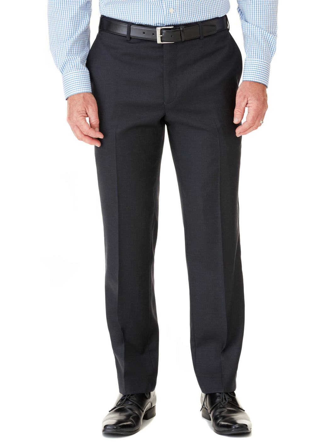 EDENHOPE SUPER 120's CHARCOAL PURE WOOL SUIT