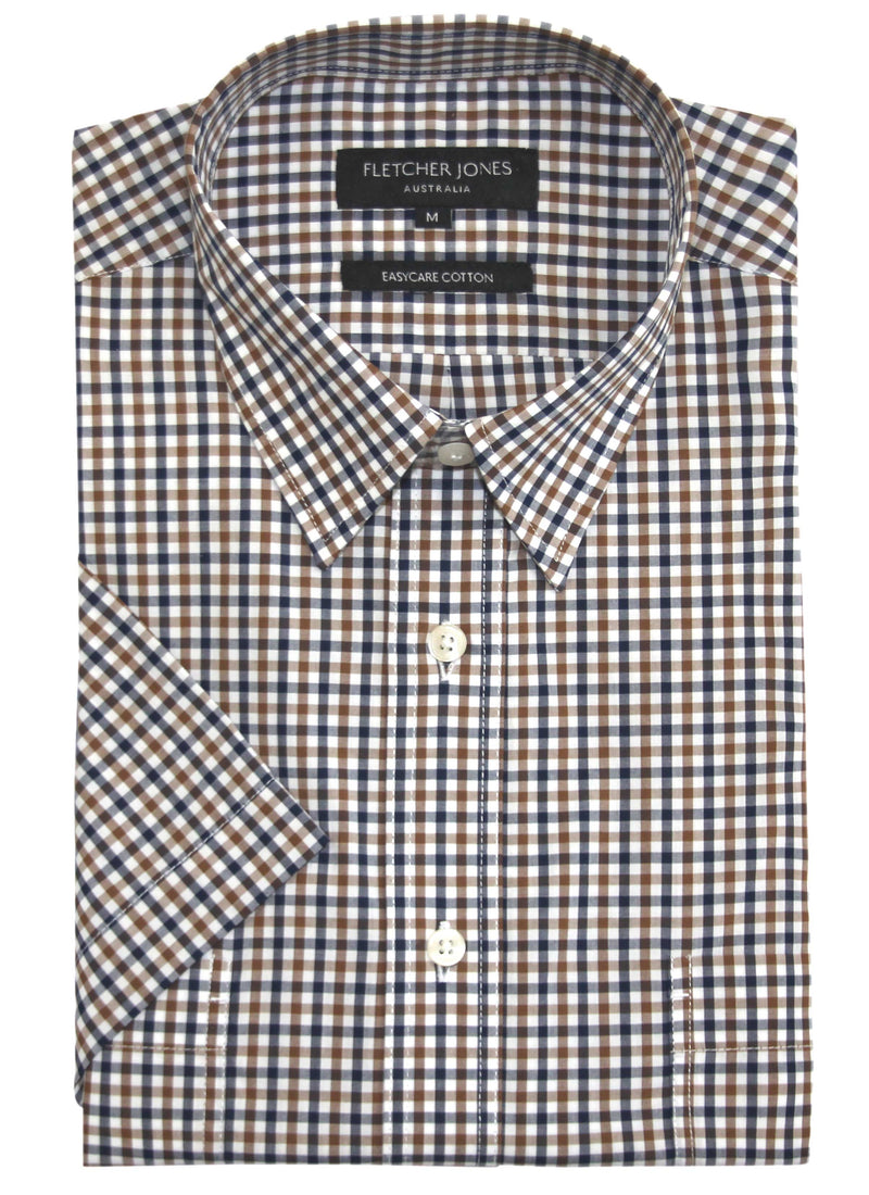 GRAFTON S/S CASUAL SHIRT - SIZE S ONLY