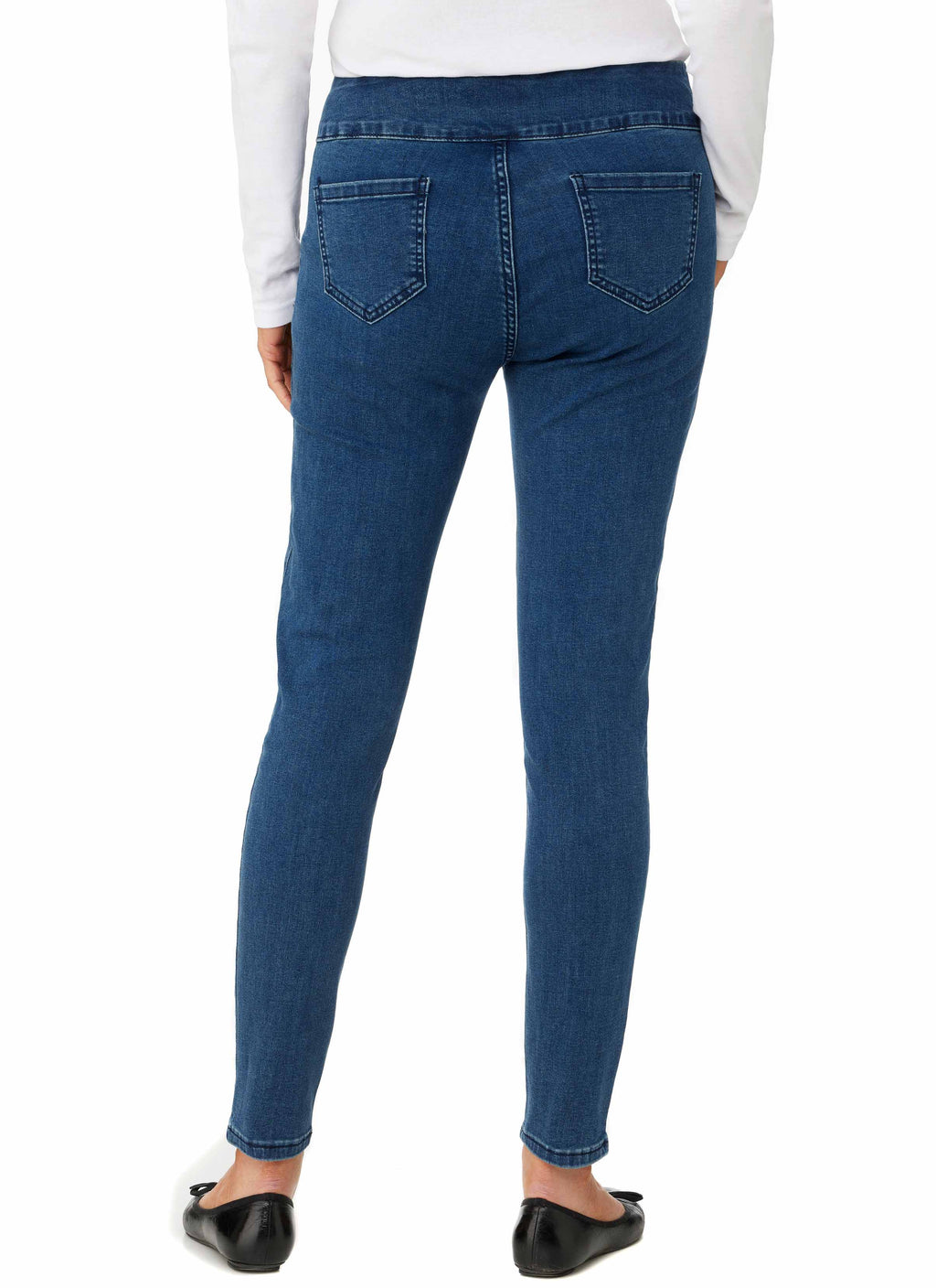 JINDALEE SLIM LEG DENIM JEAN