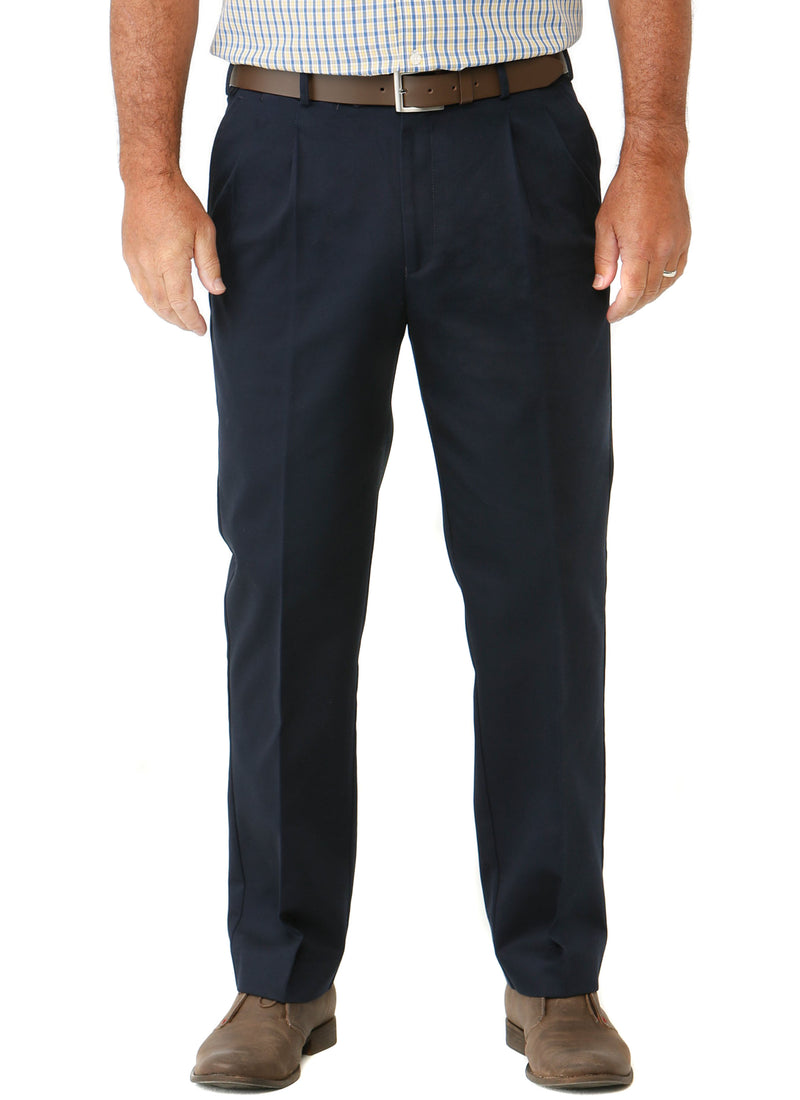 MAITLAND PLEATED CASUAL TROUSER